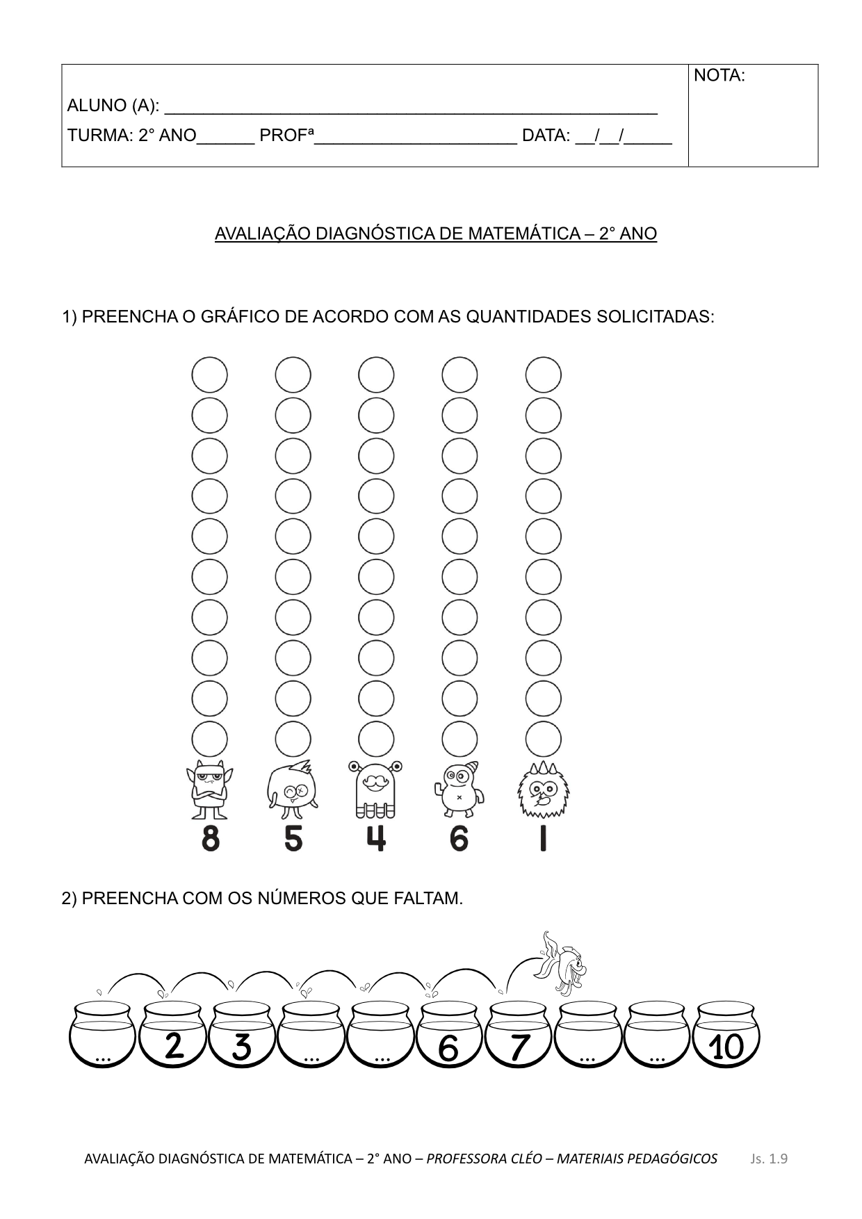 Amostra Matemática 2º Ano
